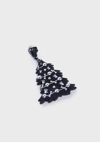 Decayed Decor Drop Earrings