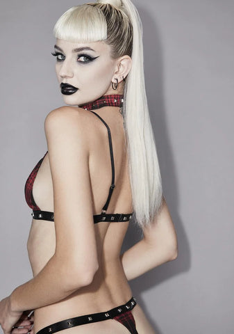 Devious Charm School Dropout Lingerie Set