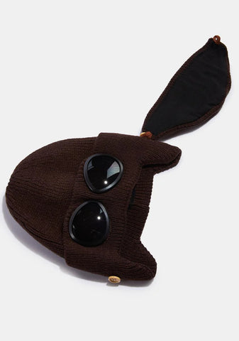 Atmosphere Beanie With Face Mask And Goggles