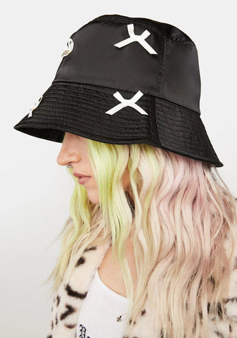 Noir Live And Breathe Bucket Hat