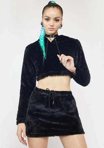 Wicked Furreak Animali Mini Skirt