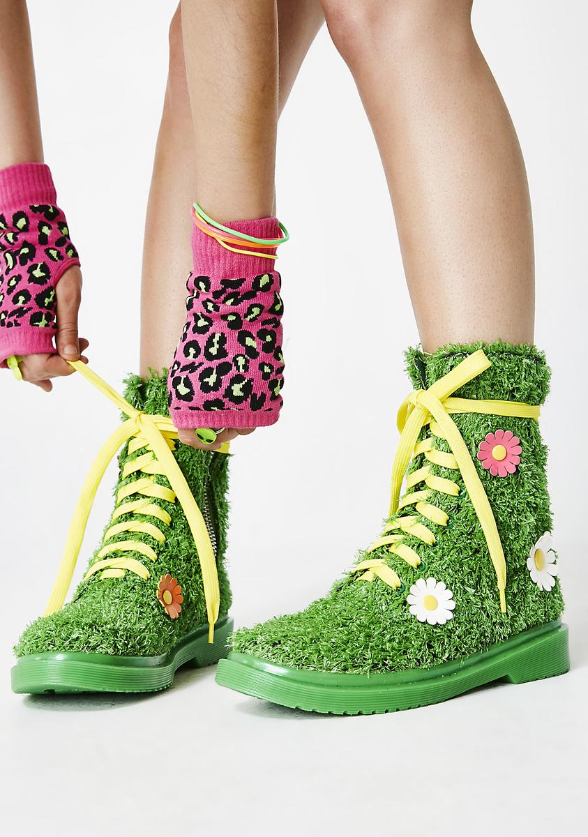 On My Turf Combat Boots