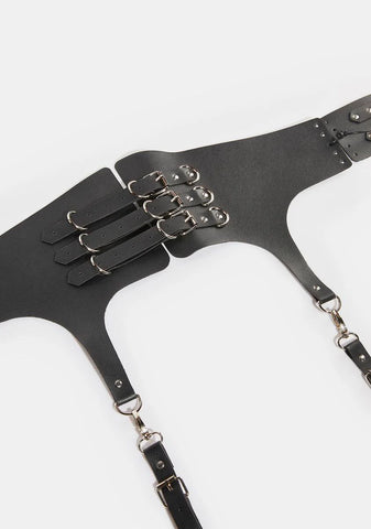 Chained To Me Garter Belt