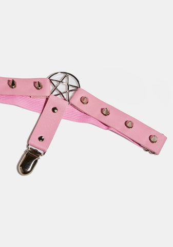 Feline Good Tights & Garters Set