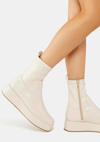 Not Okay Ankle Boots