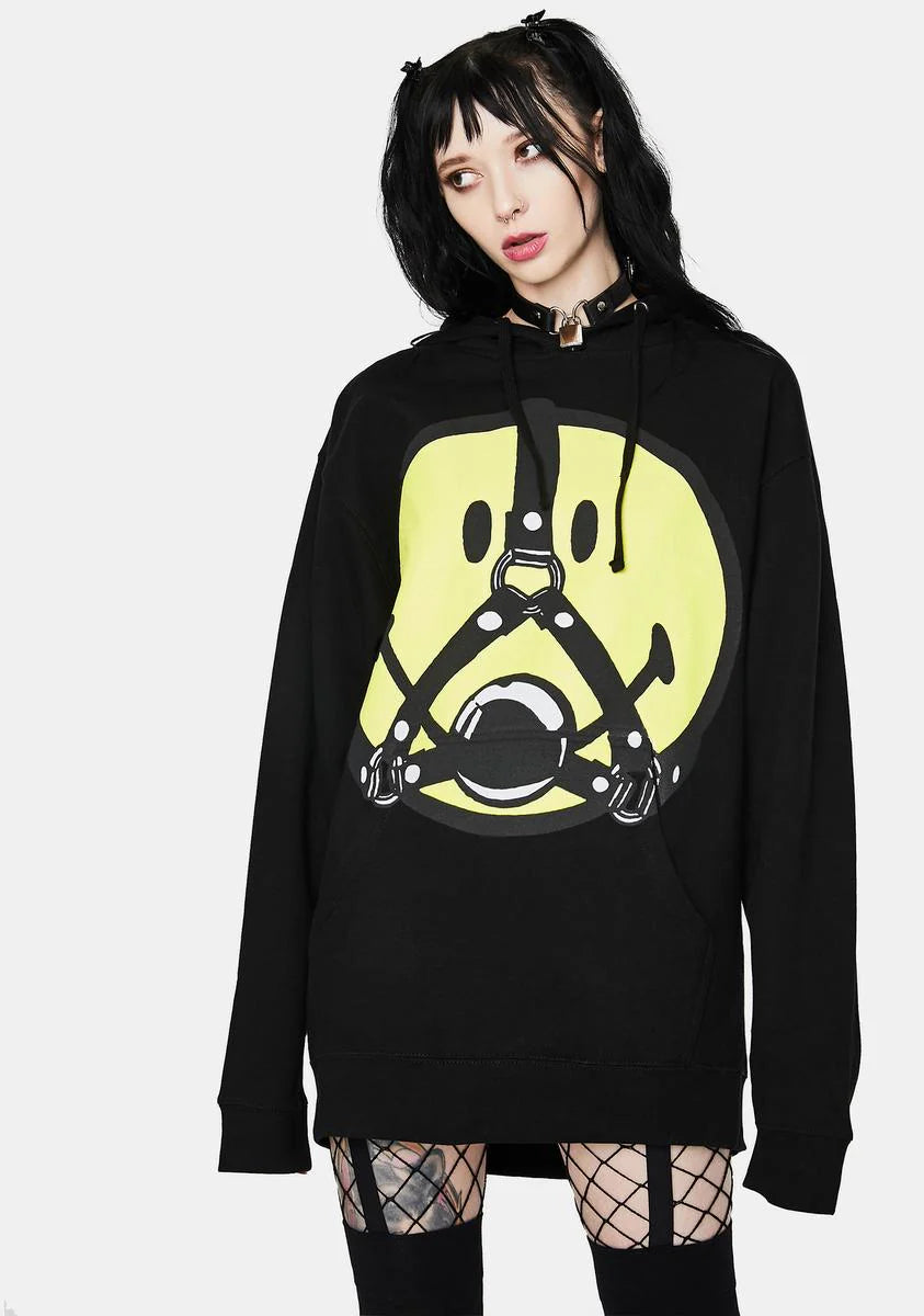 Smiley Ball Gag Hoodie