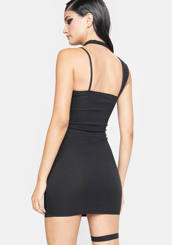 Spoke Of Alarm Bodycon Mini Dress
