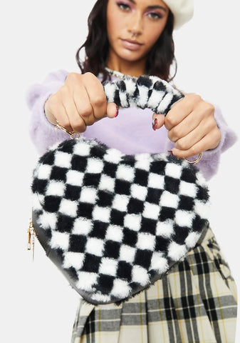 Purely Wild One Fuzzy Handbag