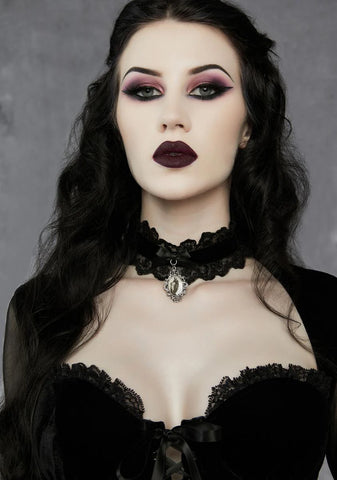 Hopelessly Devoted Lace Choker