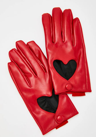 Juliette Heart Gloves