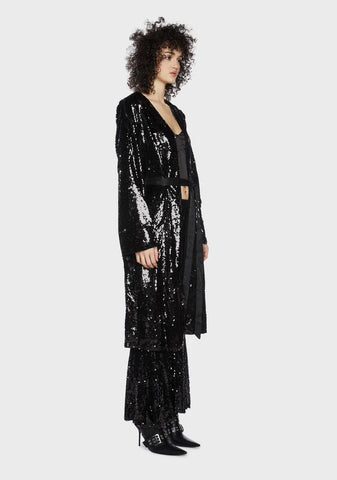 Sass The Night Sequin Duster