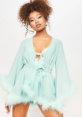 Reflection Of Jupiter Chiffon Robe