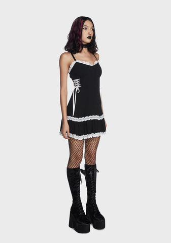 Holy Devious Doll Knit Mini Dress