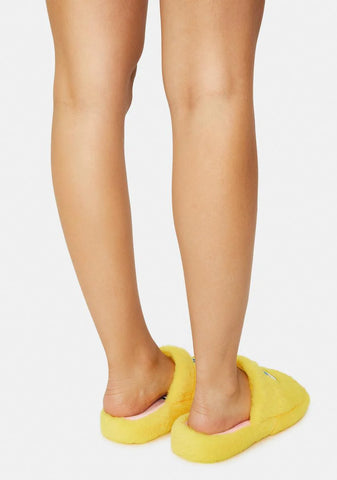 X Spongebob Fluffy Slippers