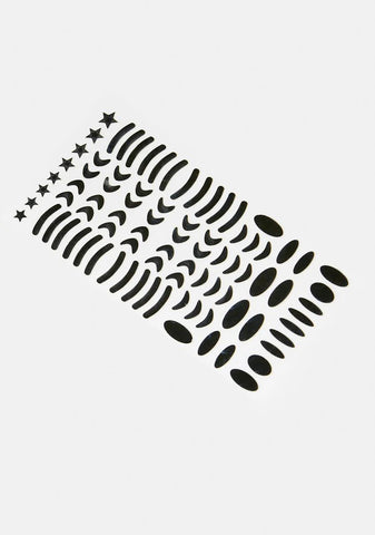 Chrome Dots Eye Decor