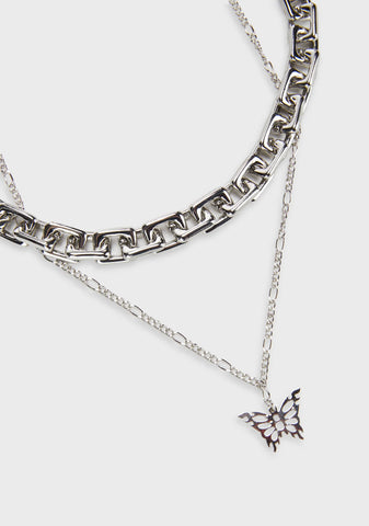 Wings Of Glory Layered Necklace