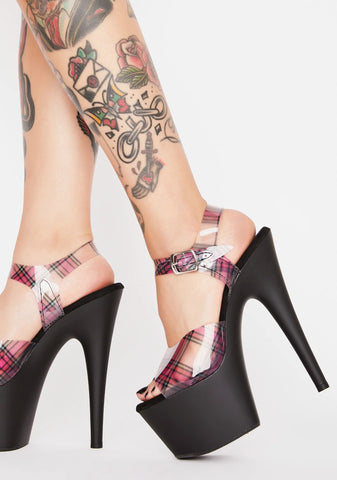 Way Harsh Platform Heels