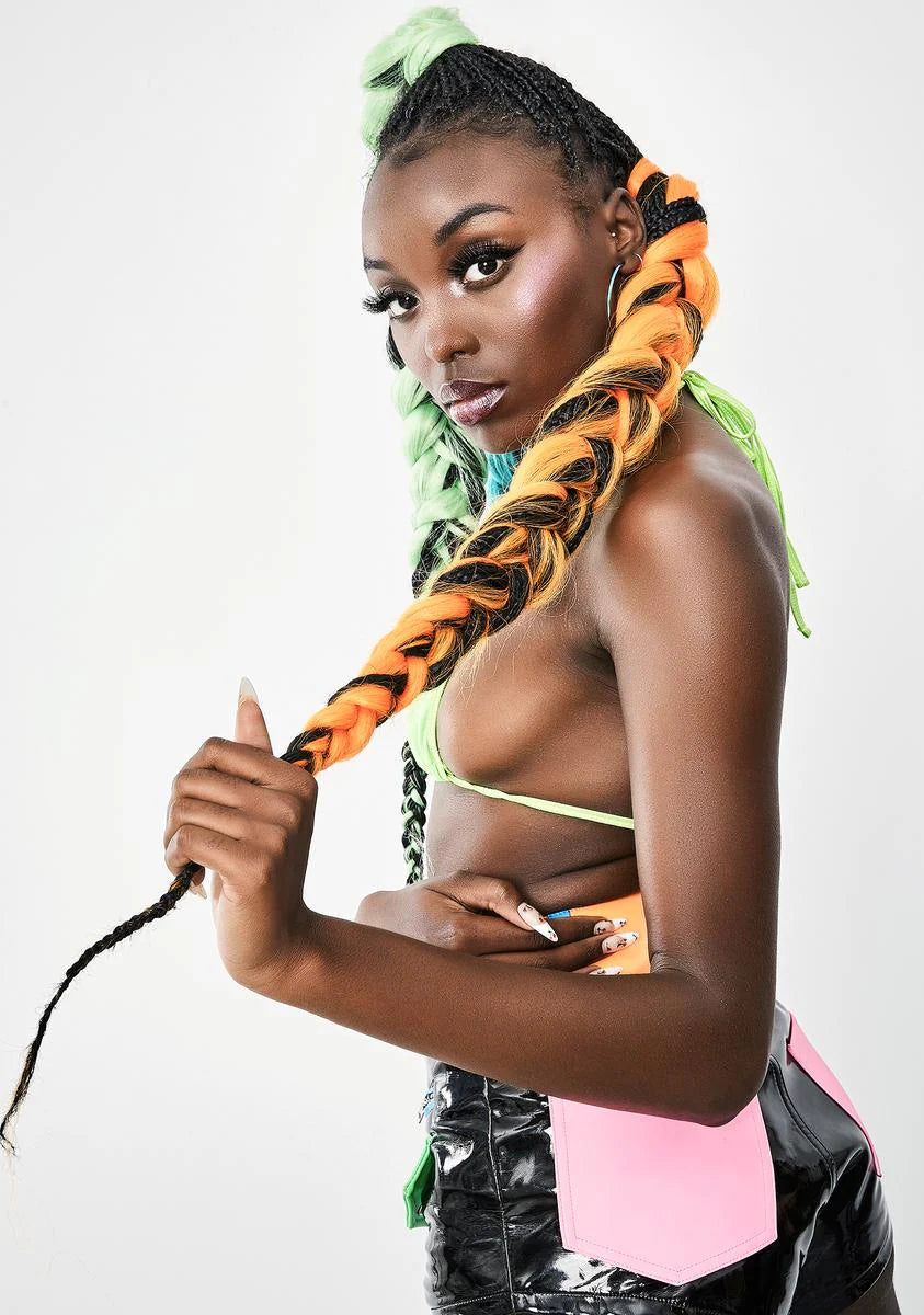 Bang Braid In Hair Extensions