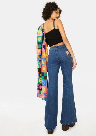 Keeping Pace Flare Jeans