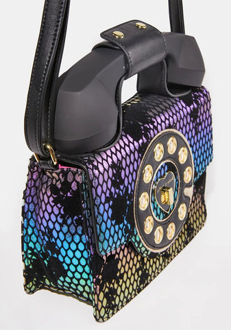 Rainbow Hello Again Crossbody Bag