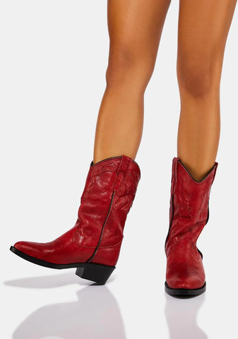 Red Indio Cowboy Boots