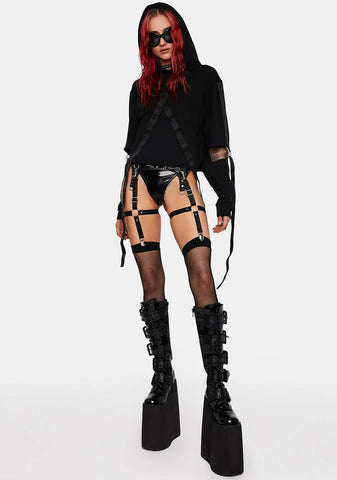 Strappy Hoodie