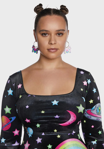 Trippy Wings Butterfly Earrings