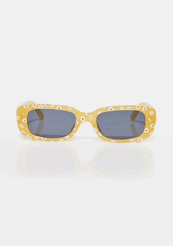 Local Celeb Rectangle Sunglasses