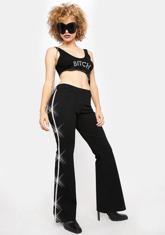 Icicle Gaze Flare Pants