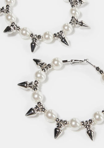 Need To Know Basis Hoop Earrings