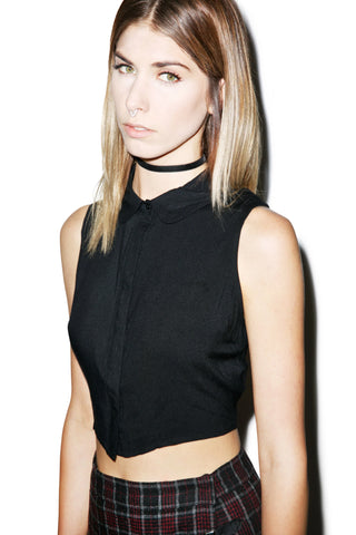 Que Sera Sera Crop Top - Off White