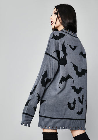 Straight Outta Hell Oversized Sweater