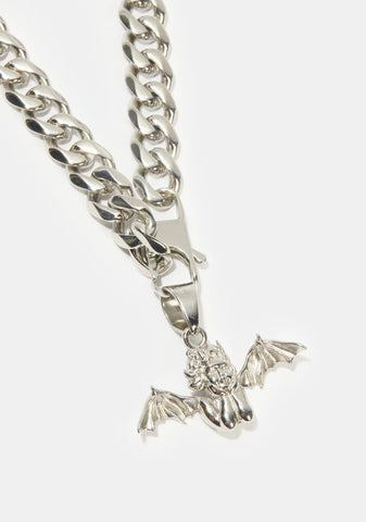 Fallen Angel Chain Necklace