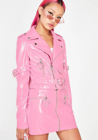 Mad Sass Patent Jacket
