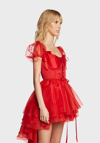 Rose My Beloved Underbust Corset Top