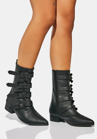 Warlock Buckle Boots