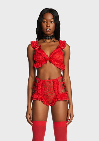 Ruby Everybody Needs Somebody Lace Bralette