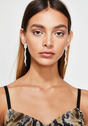 Slitherin' My DM's Snake Earrings