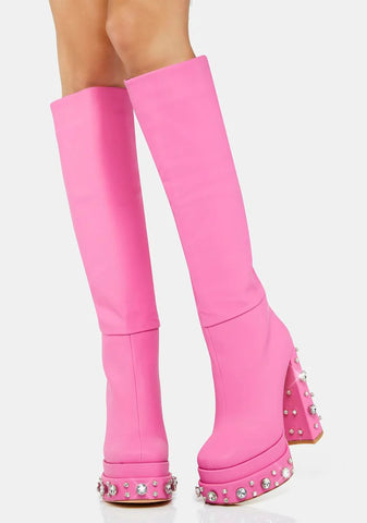 Stranger Knee High Boots