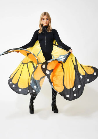 The Monarch Butterfly Wing Cape
