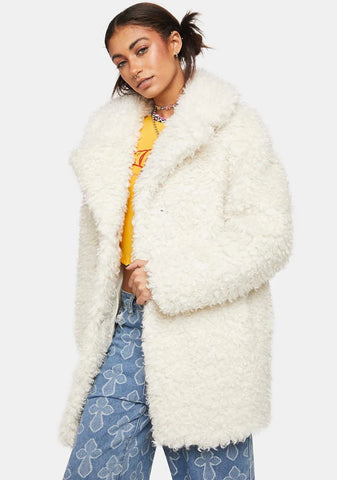 Jackie Faux Fur Coat