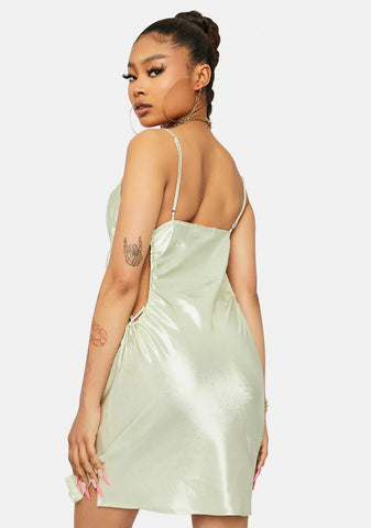 Fierceness Excluded Side Cut Out Mini Dress
