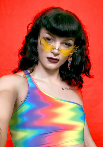 Burn Out Flame Sunglasses