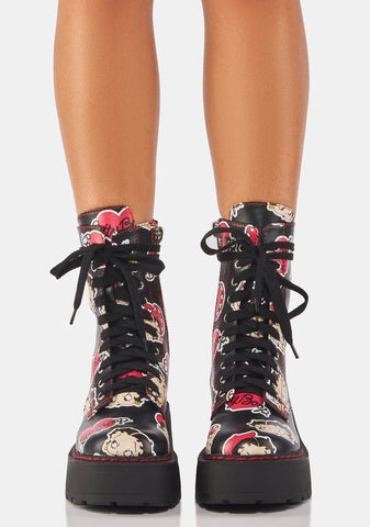 A Little Ditty Combat Boots