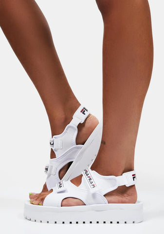 White Spot EVA Sandals