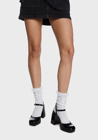 Love Question Block Heels