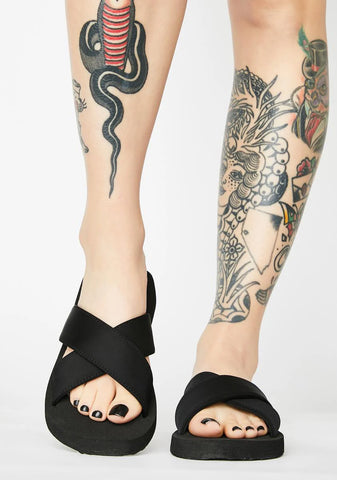 Wicked Vacay Time Sandal Slides