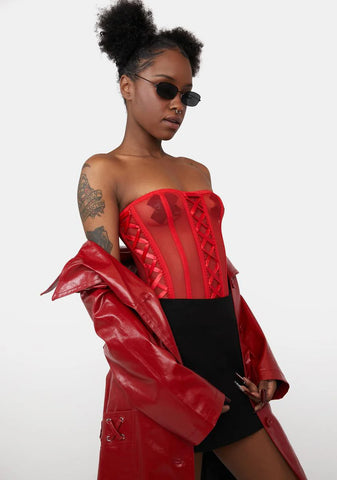 Love Think Of Me Corset Top