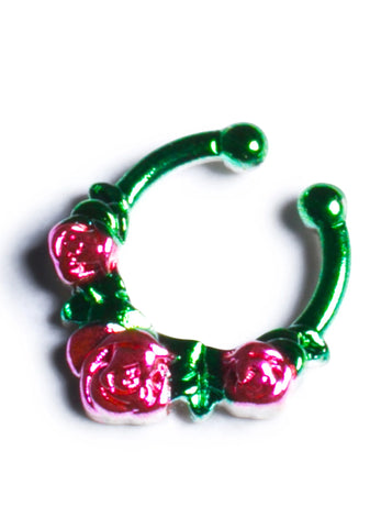 Rose Bud Septum Clip