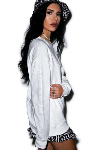 Joyrich X Playboy Knit Crew - Off White